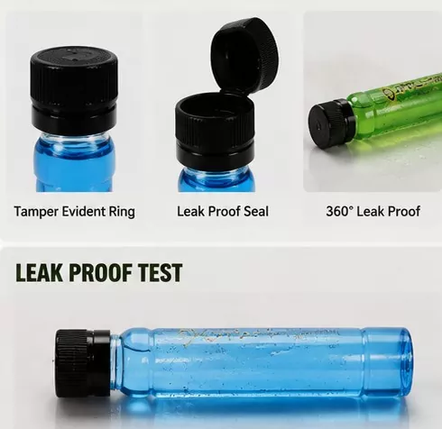 50ml PET Plastic Shooter Tube for RTD Liquor Shots